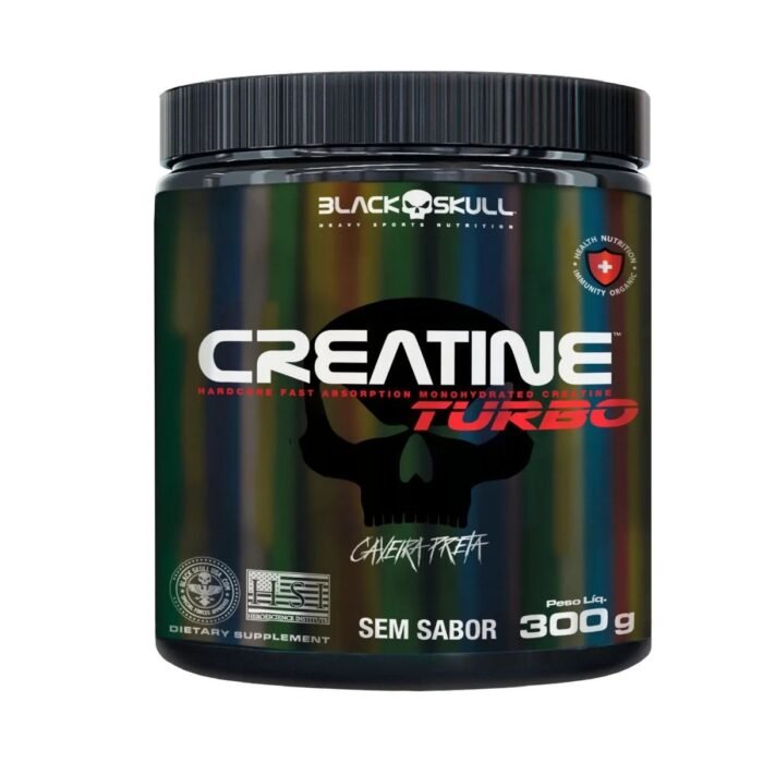 Creatina Turbo (300g) - Black Skull
